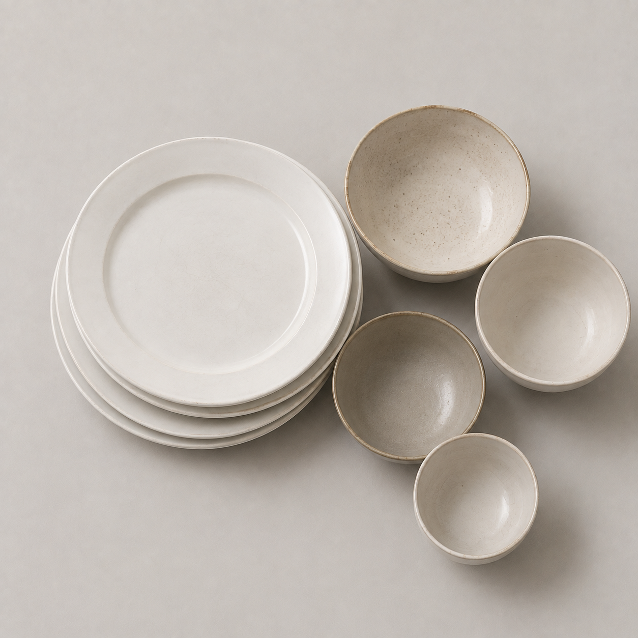 Assiettes et bols