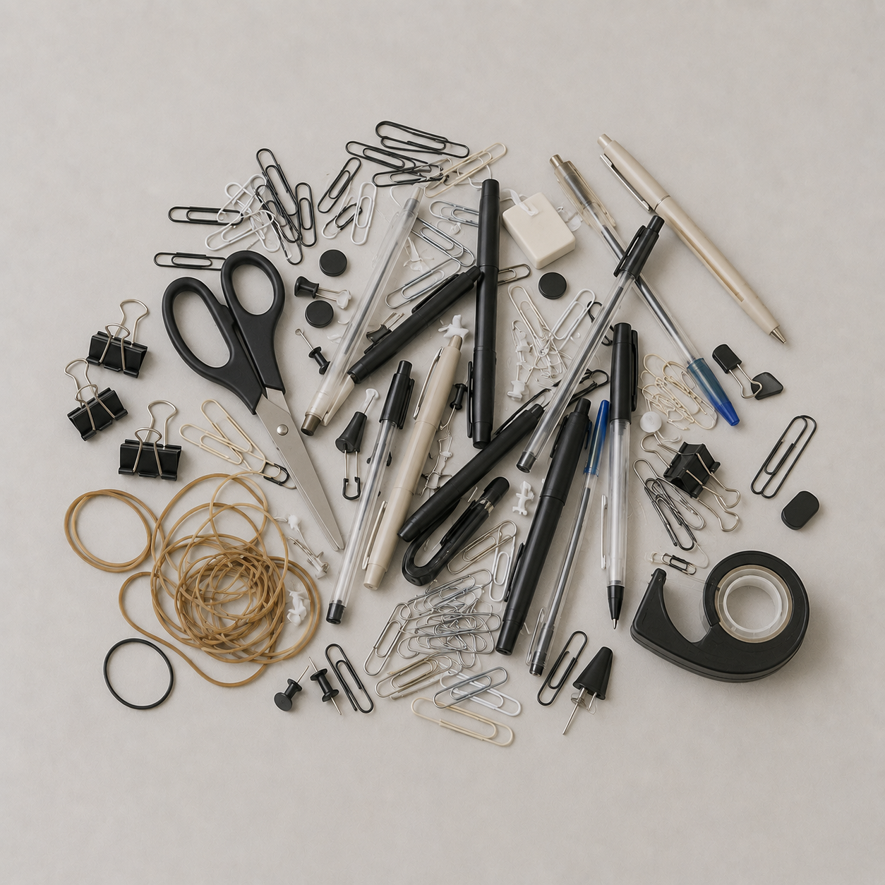 Fournitures de bureau en vrac